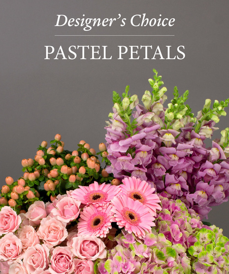 Pastel  Petals - Designer Original