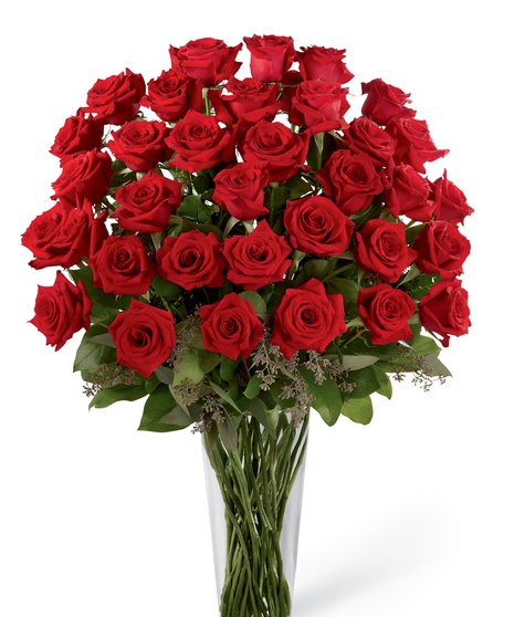 Happy Birthday Personalized Roses - Vegas Flowers Delivery